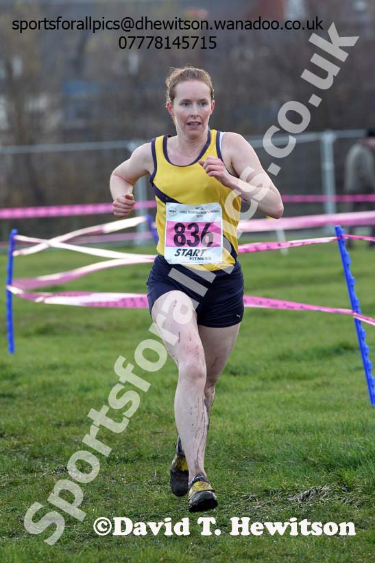 Senior womens North Eastern Cross Country Chanpionships. Photo: David T. Hewitson/Sports for All Pics